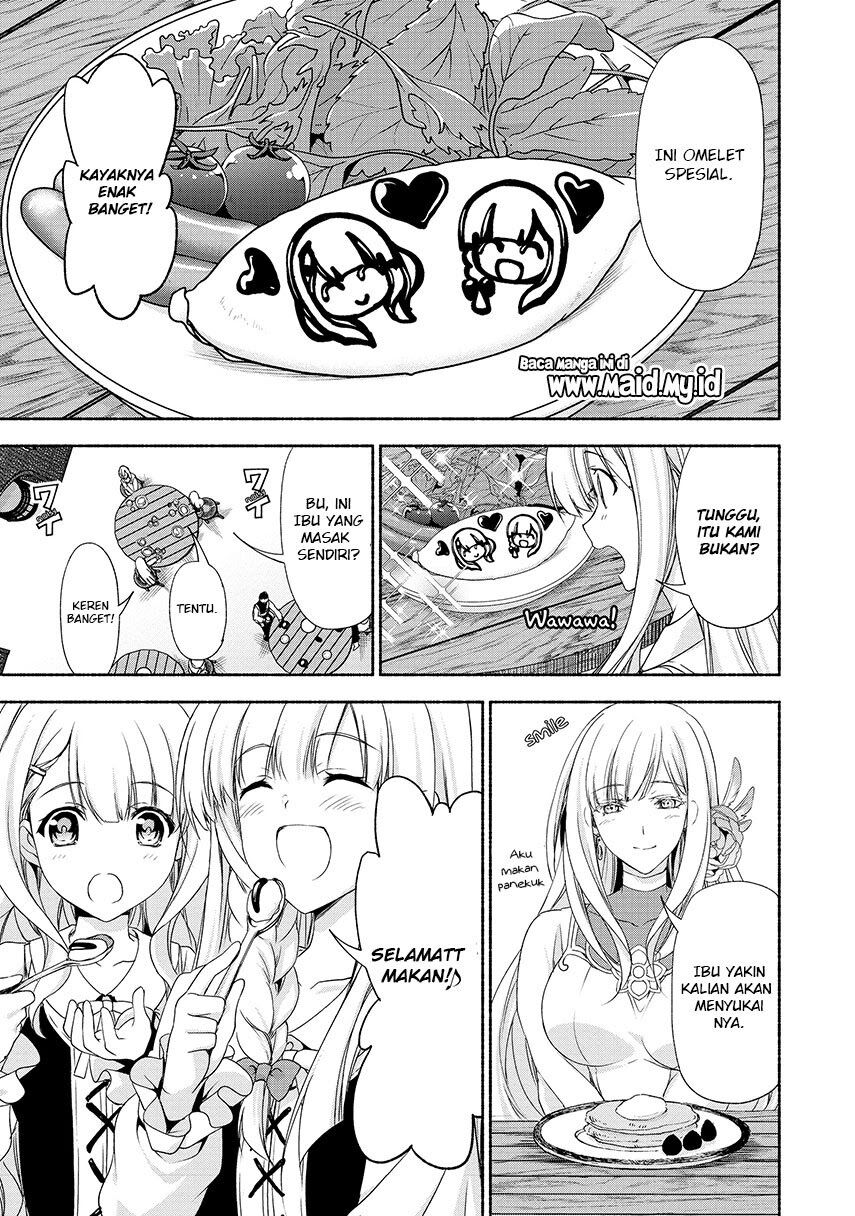 Moto Kizoku Reijou de Mikon no Haha Desuga, Musumetachi ga Kawaii Sugite Boukenshagyo mo Ku ni Narimasen Chapter 1 Gambar 18