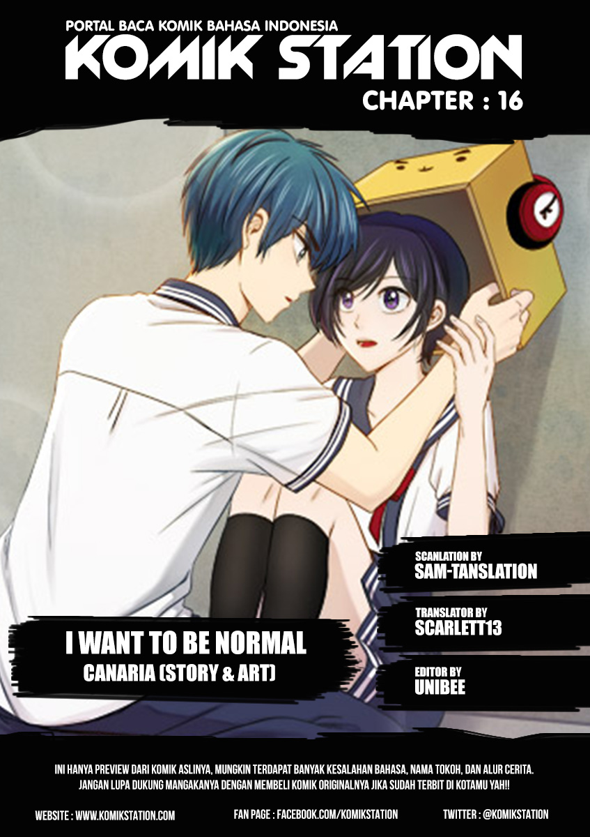 Baca Komik I Want to Be Normal Chapter 16 Gambar 1