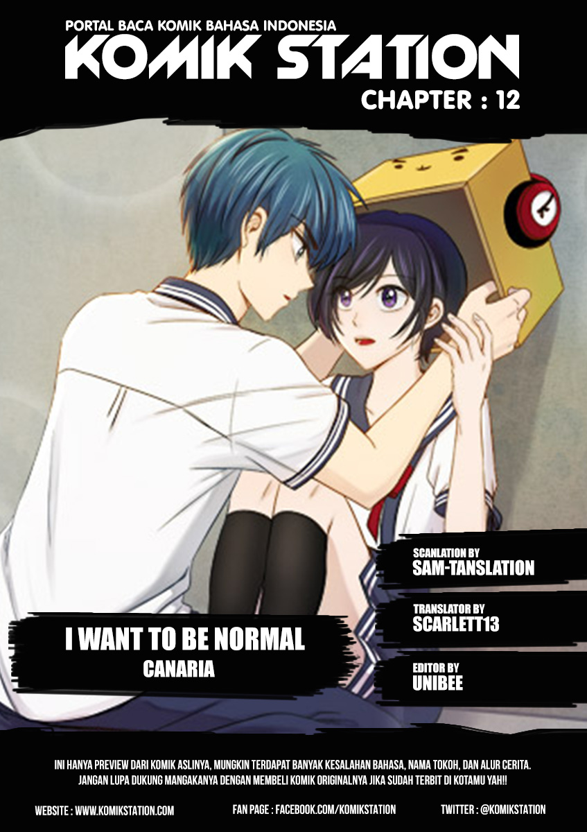Baca Komik I Want to Be Normal Chapter 12 Gambar 1