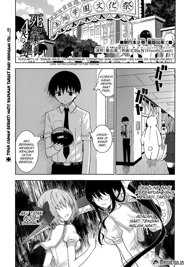 Baca Komik Shinigami-sama to 4 nin no Kanojo Chapter 14 Gambar 1