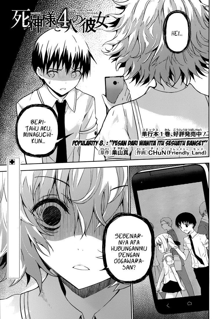 Baca Manga Shinigami-sama to 4 nin no Kanojo Chapter 08 Gambar 2