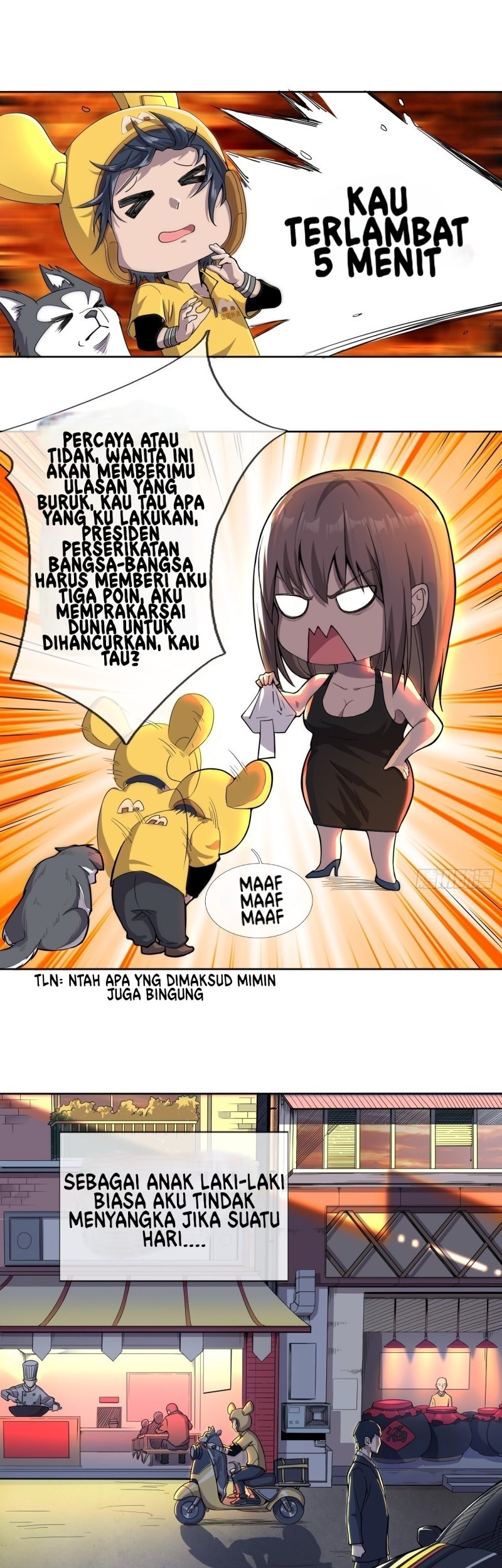 I Deliver Food in doomday Chapter 1 Gambar 7