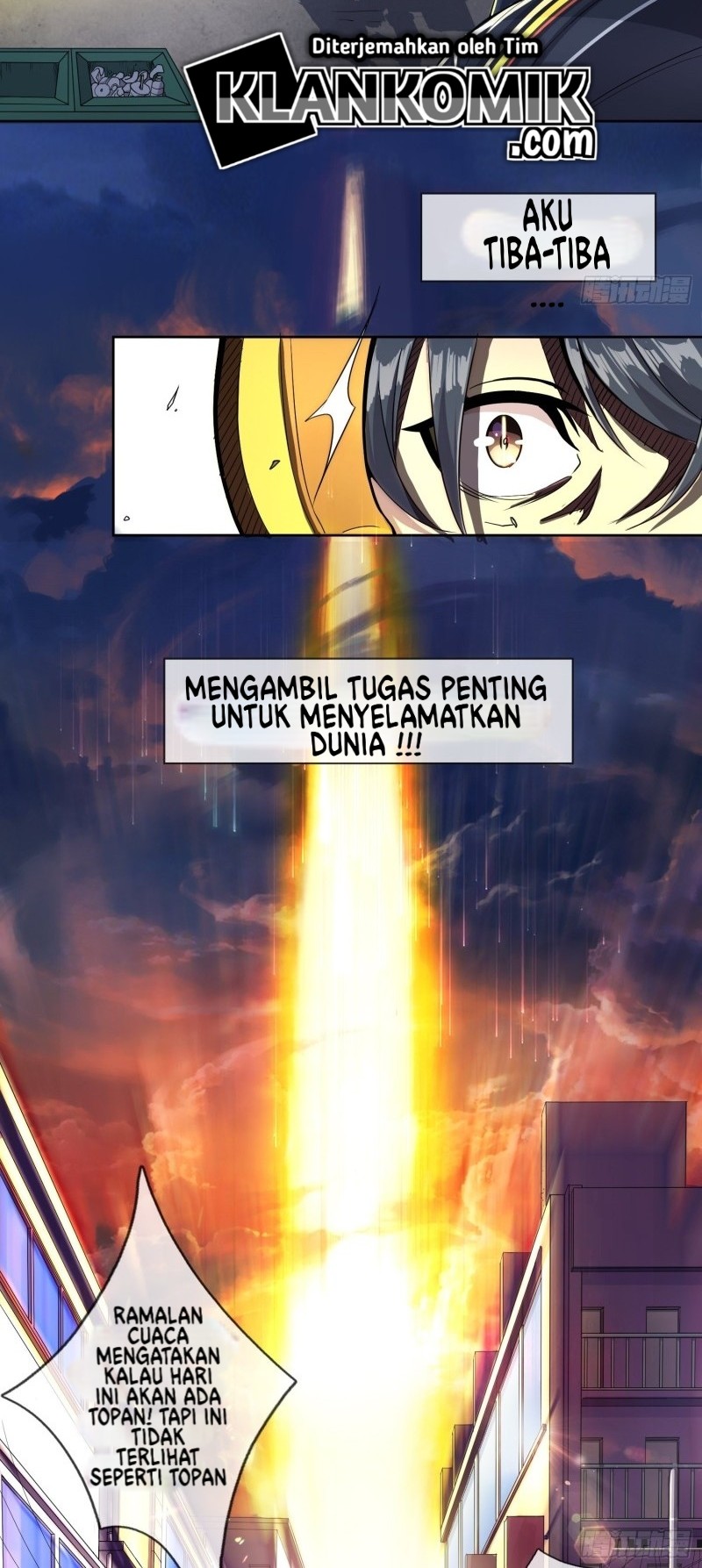 I Deliver Food in doomday Chapter 1 Gambar 8