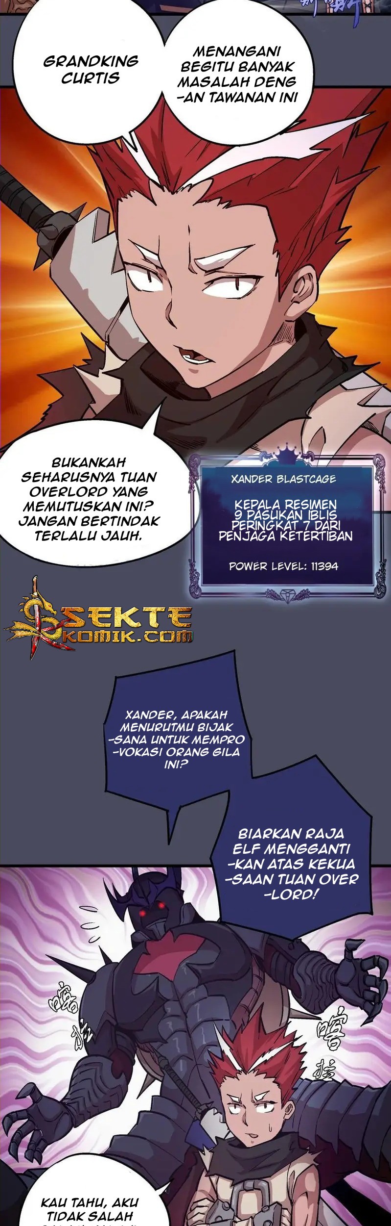 I’m Not The Overlord Chapter 4 Gambar 46