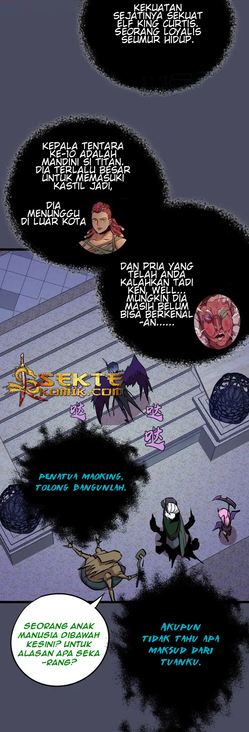 I’m Not The Overlord Chapter 4 Gambar 71