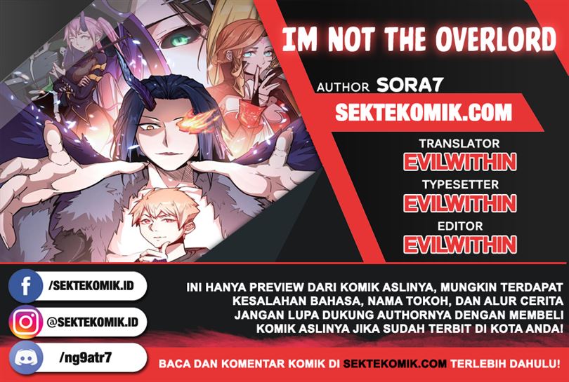Baca Komik I’m Not The Overlord Chapter 1 Gambar 1