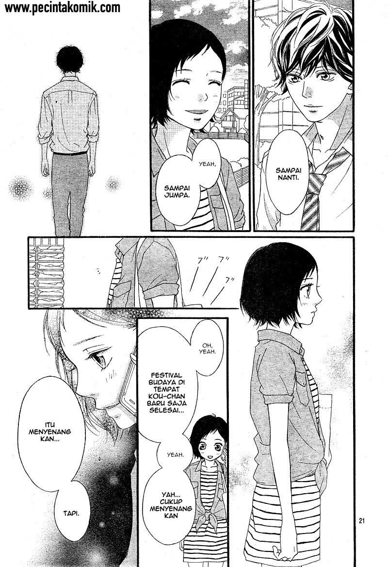 Ao Haru Ride Chapter 21 Gambar 22