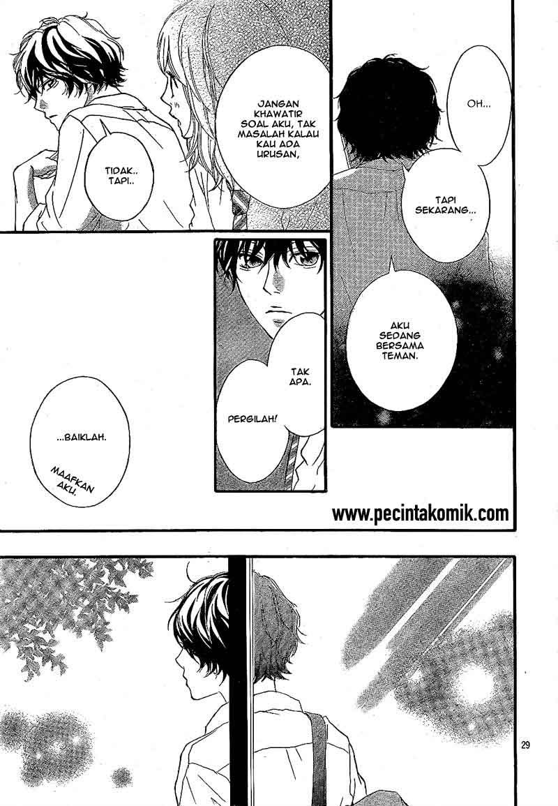 Ao Haru Ride Chapter 17 Gambar 30