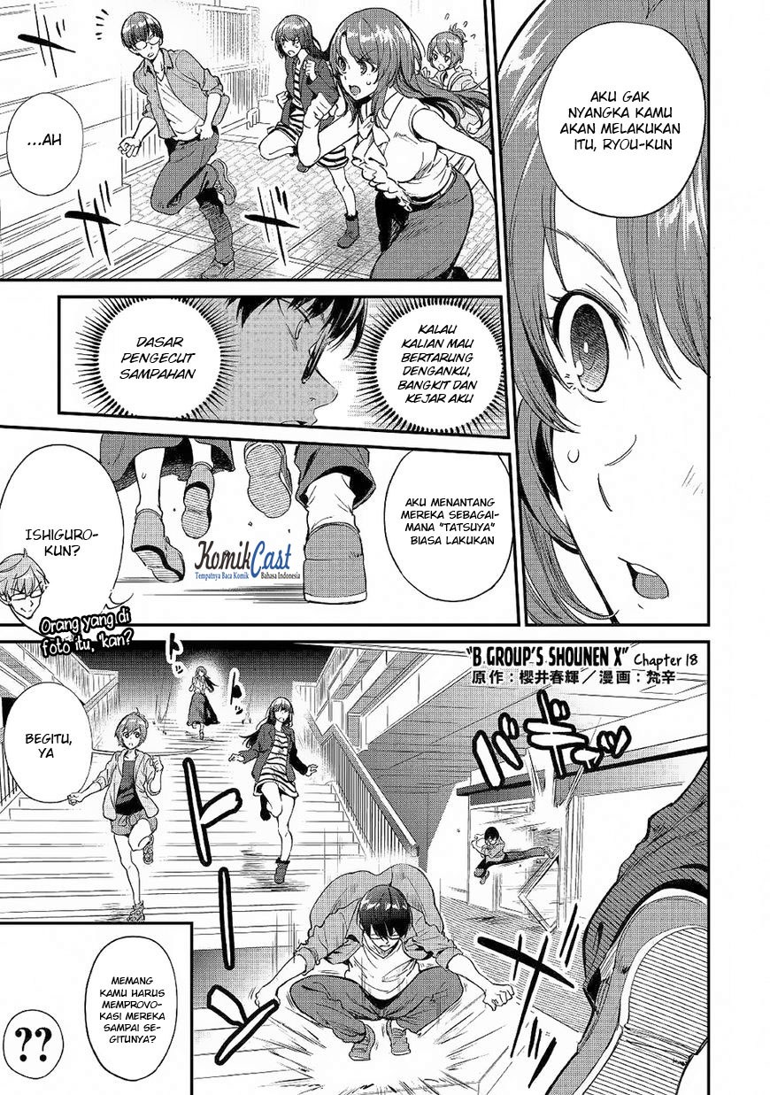 Baca Manga B Group no Shounen X Chapter 18 Gambar 2