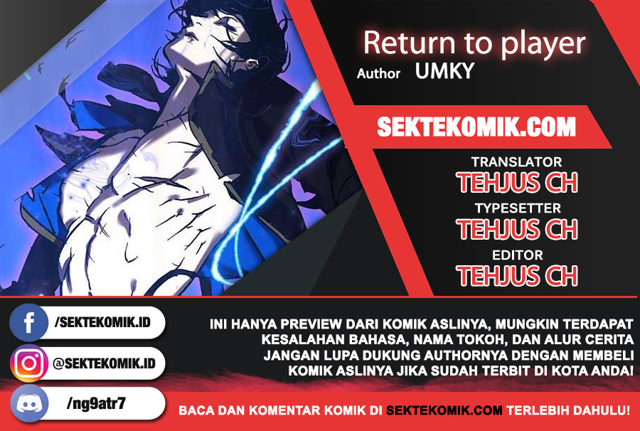 Komik Return to Player Chapter 1 gambar nomor 1