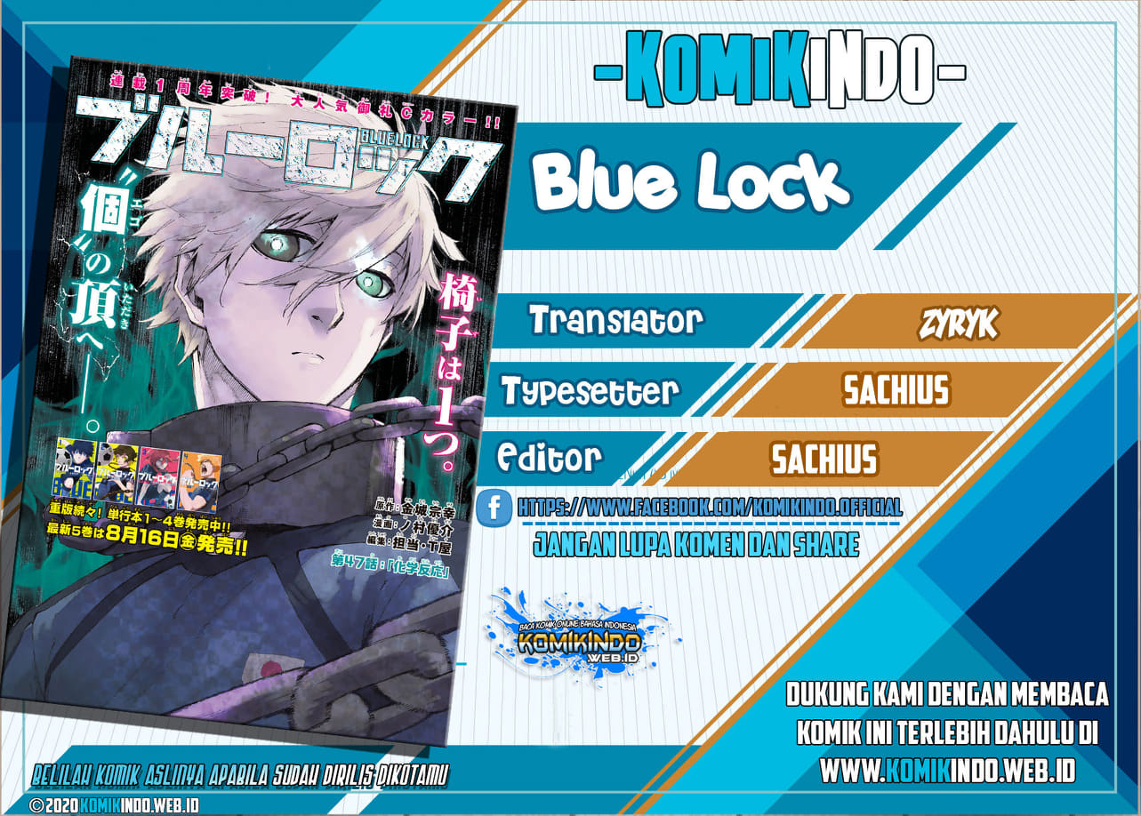 Komik Blue Lock Chapter 27 gambar nomor 1