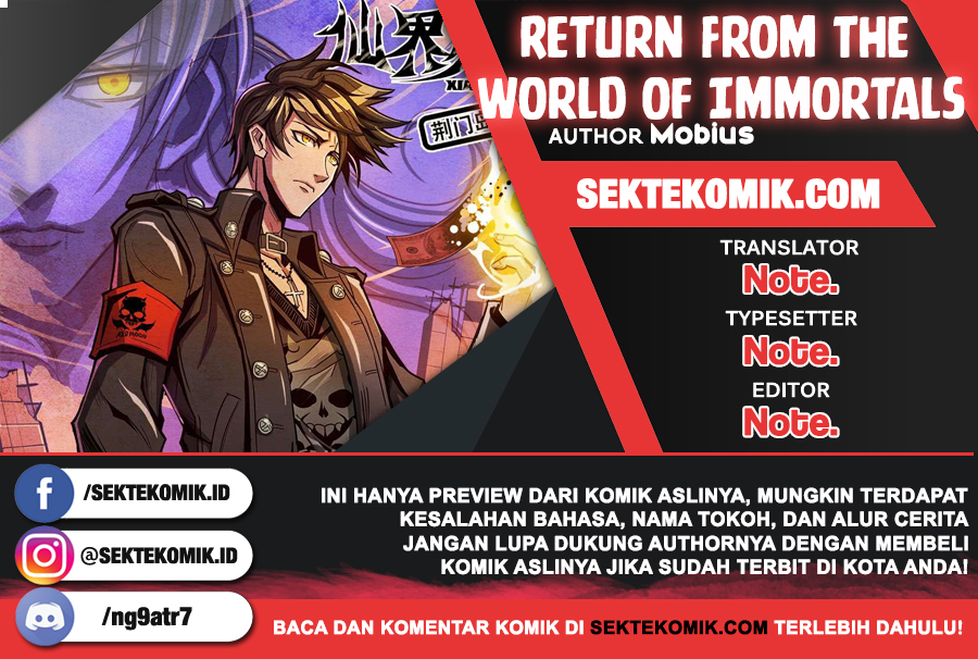 Komik Return From the World of Immortals Chapter 115 gambar nomor 1
