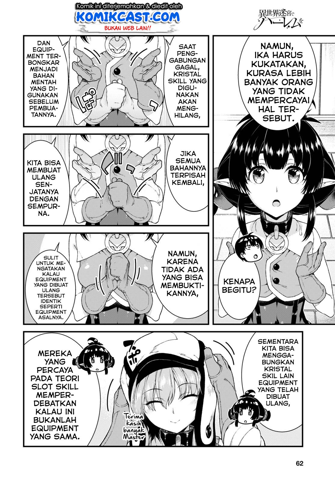 Isekai Meikyuu de Harem wo Chapter 40 Gambar 8