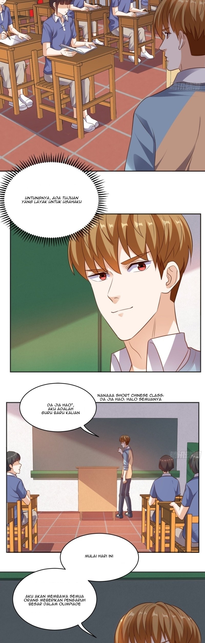 Super WeChat Chapter 77 Gambar 12