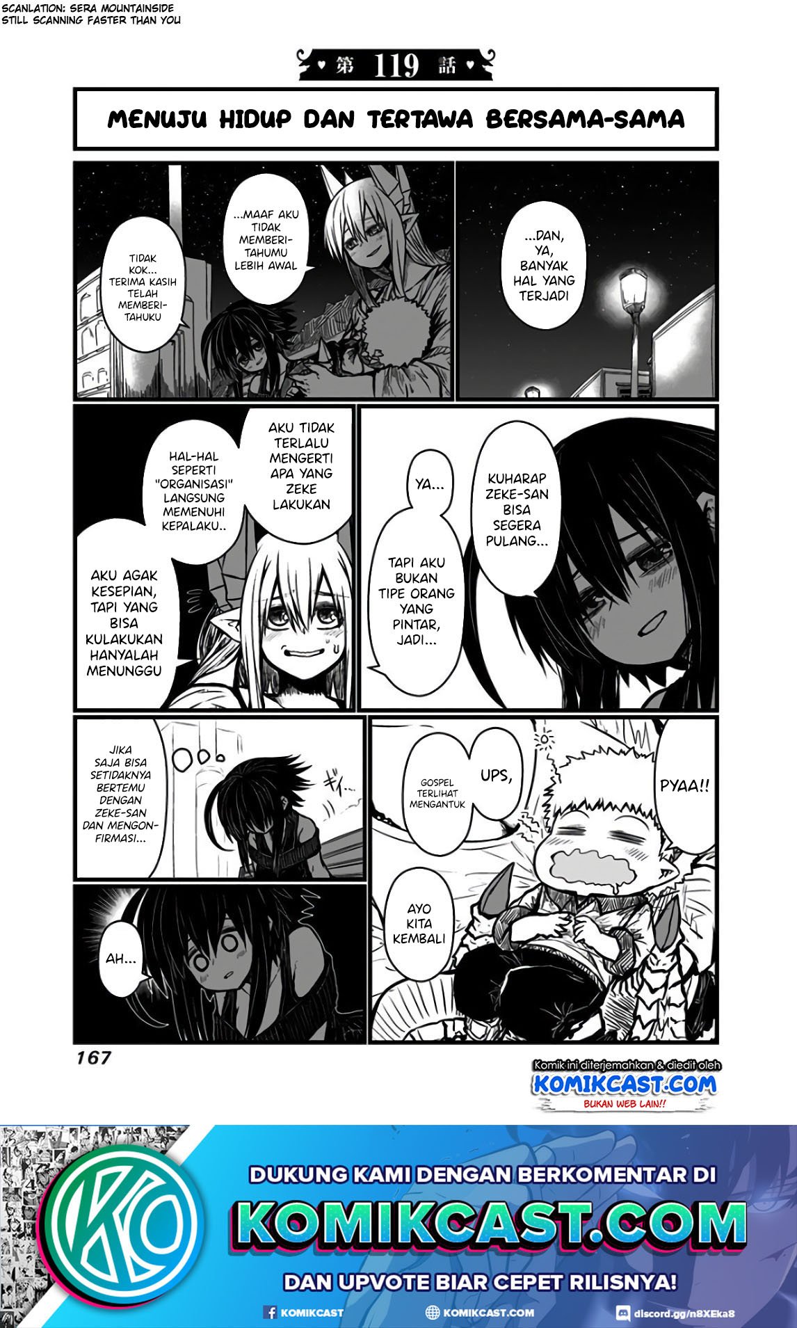 Baca Manga Musuko ga Kawaikute Shikataganai Mazoku no Hahaoya Chapter 119 Gambar 2