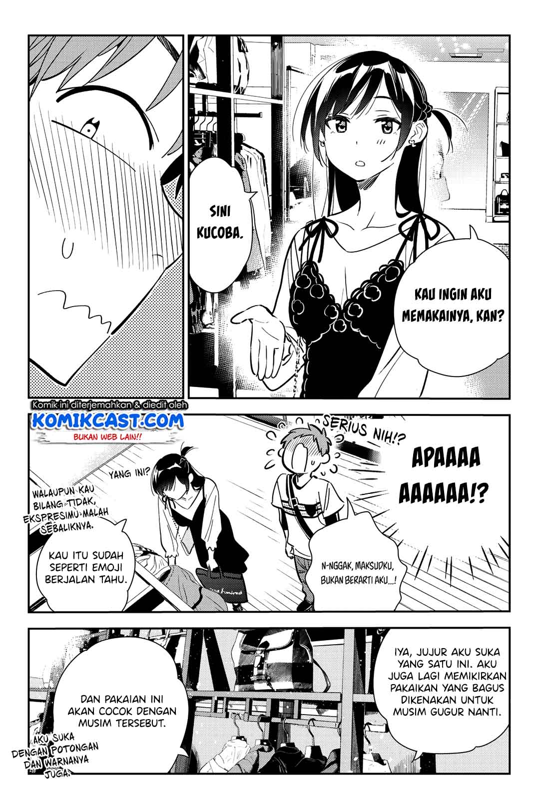 Kanojo Okarishimasu Chapter 158 Gambar 13