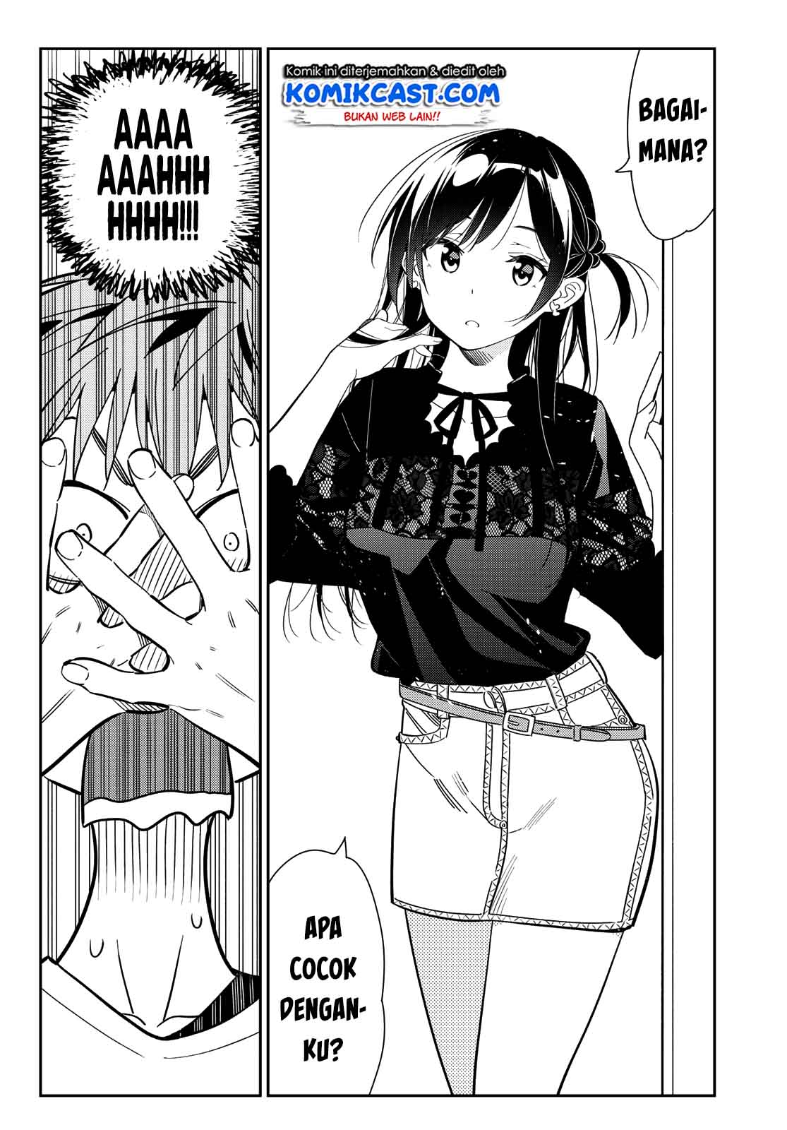 Kanojo Okarishimasu Chapter 158 Gambar 15