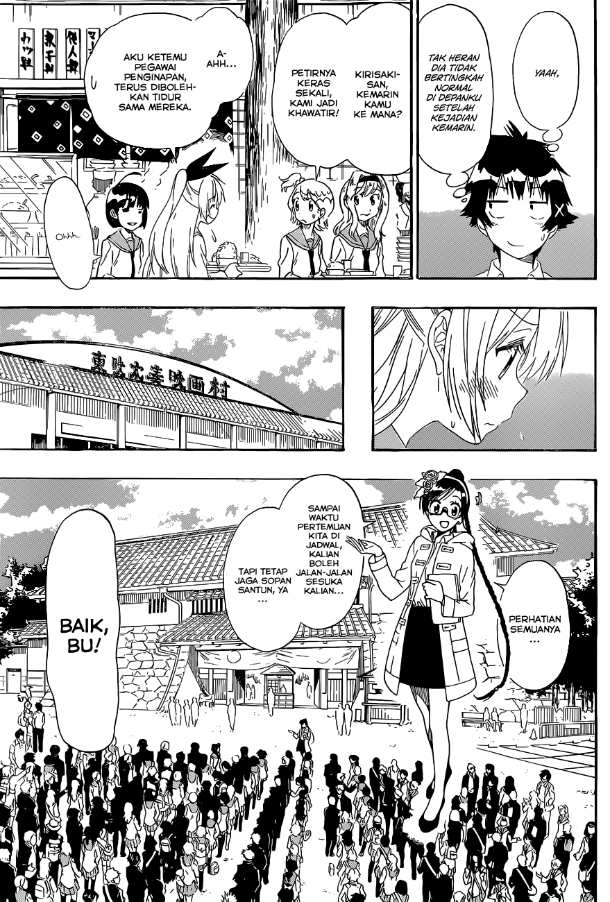 Nisekoi Chapter 152 Gambar 17