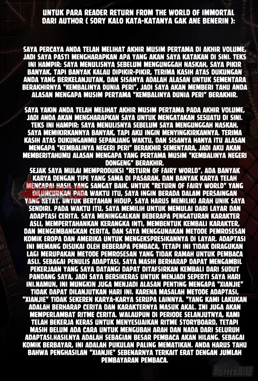 Return From the World of Immortals Chapter 133 Gambar 14