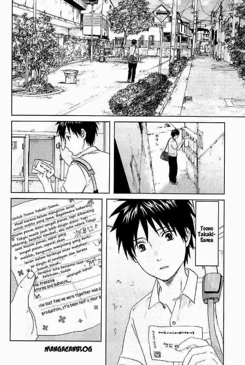 Byousoku 5 Centimeter Chapter 1 Gambar 58