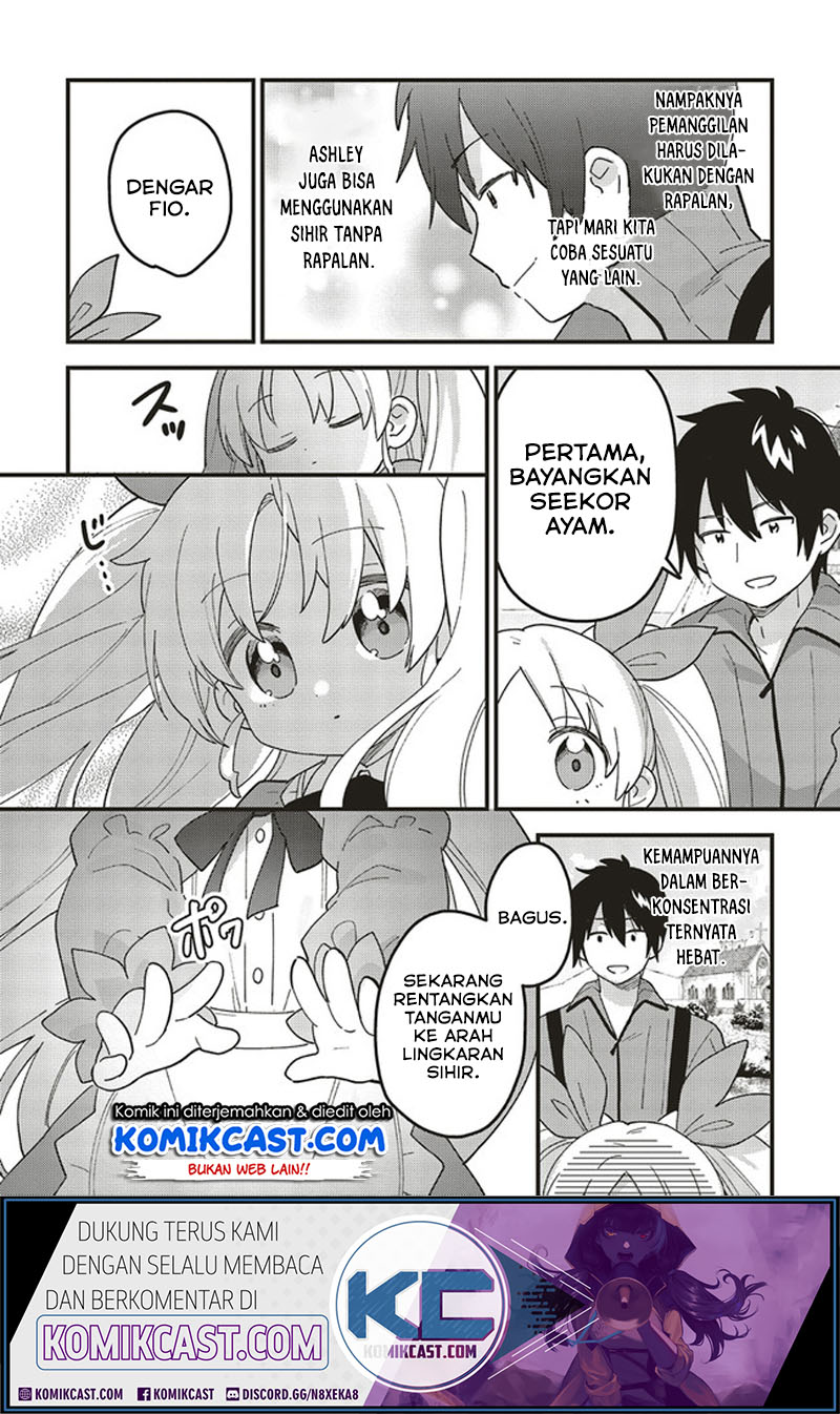 Tensei Kenja wa Musume to Kurasu Chapter 05.1 Gambar 9