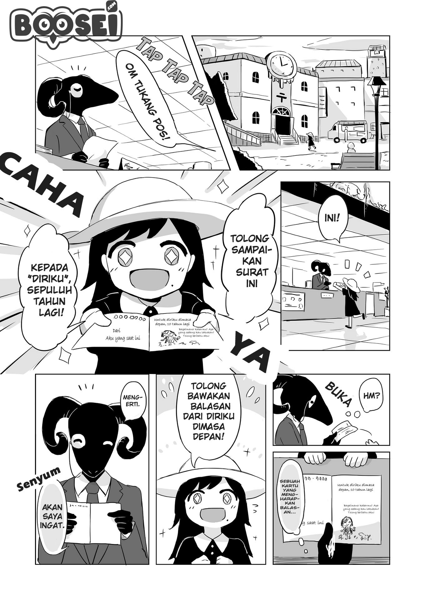 Baca Manga Time Letter Chapter 1 Gambar 2