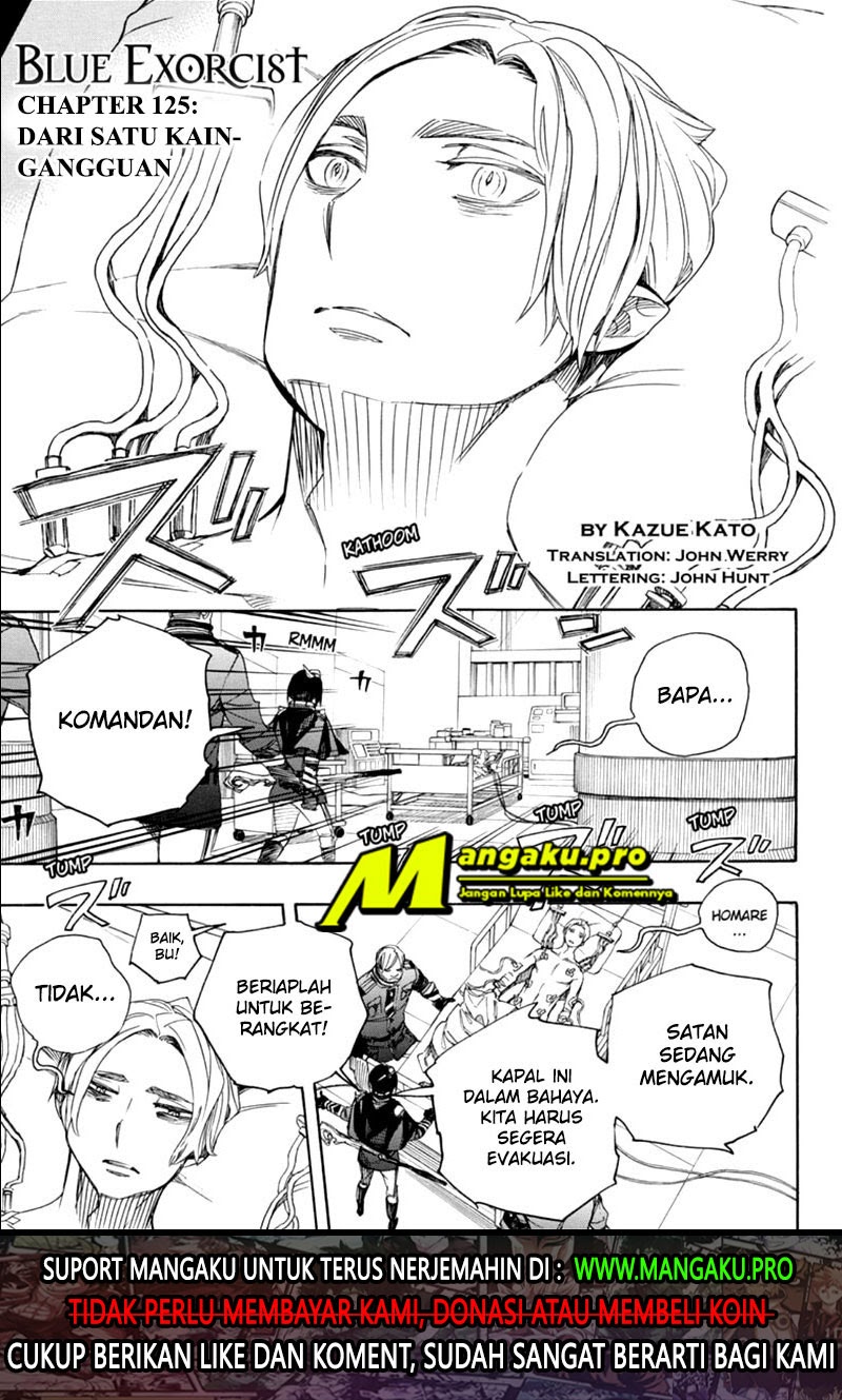 Baca Manga Ao no Exorcist Chapter 125.1 Gambar 2