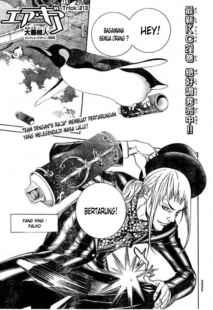 Baca Komik Air Gear Chapter 213 Gambar 1