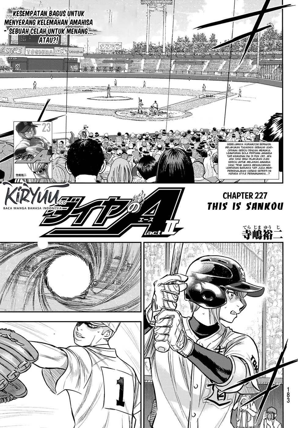 Baca Manga Diamond no Ace Act 2 Chapter 227 Gambar 2