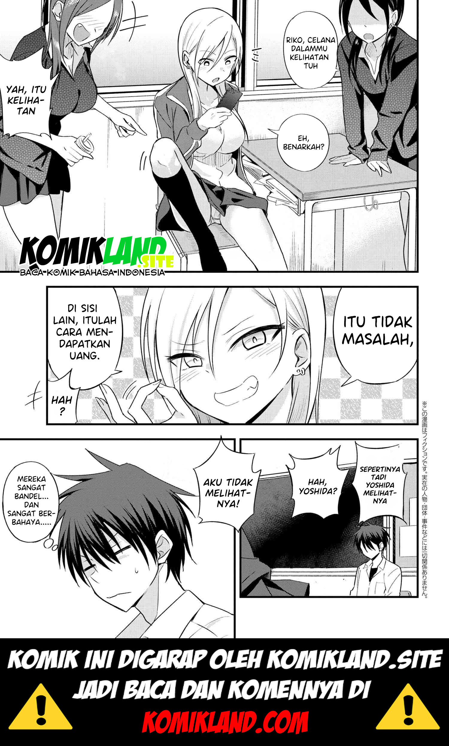 Baca Manga Please Go Home, Akutsu-san! Chapter 6 Gambar 2