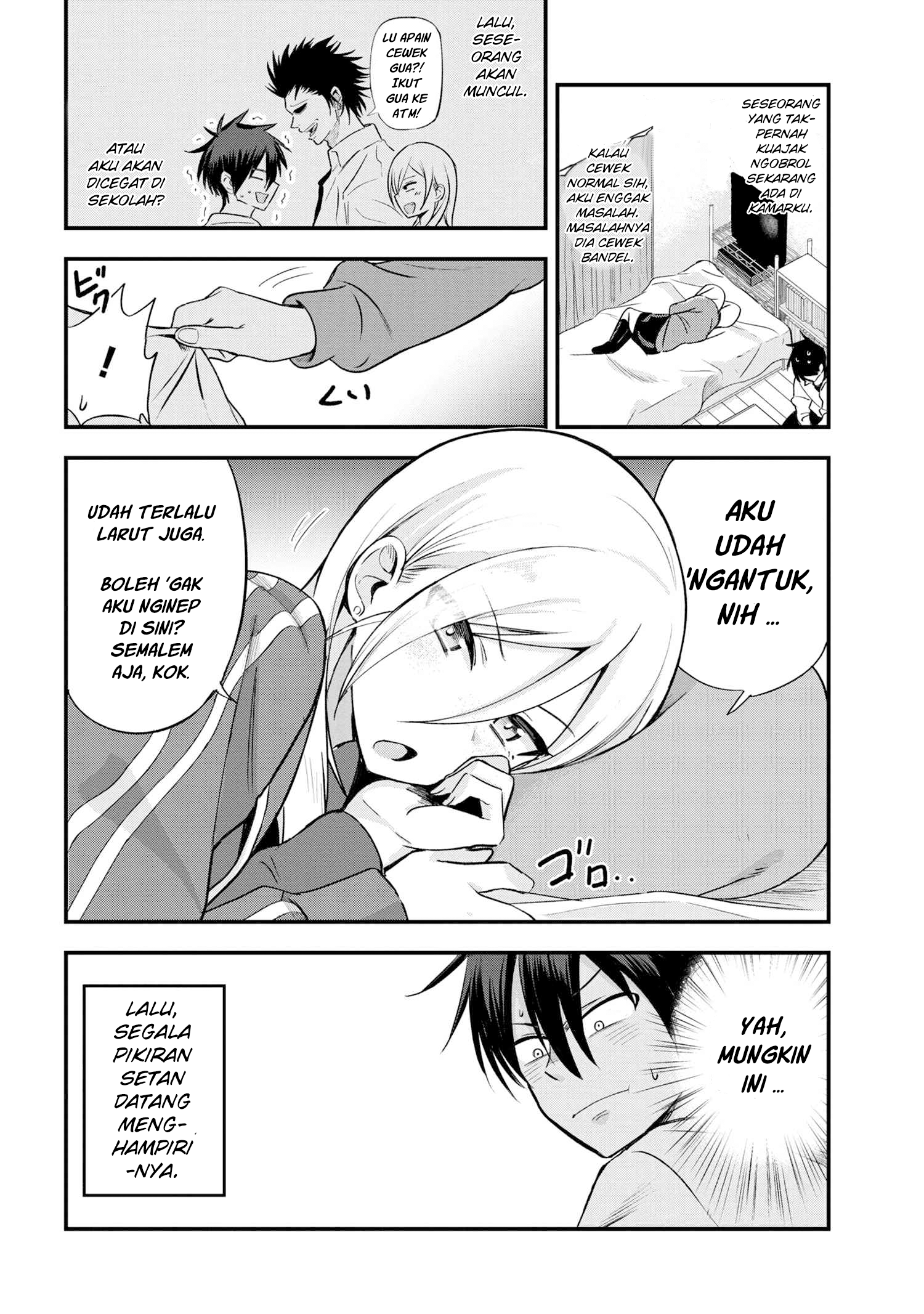 Please Go Home, Akutsu-san! Chapter 1 Gambar 6