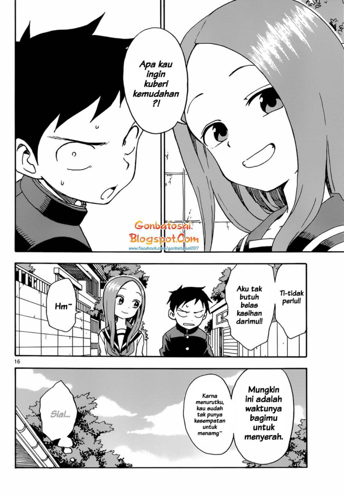 Karakai Jouzu no Takagi-san Chapter 49 Gambar 18