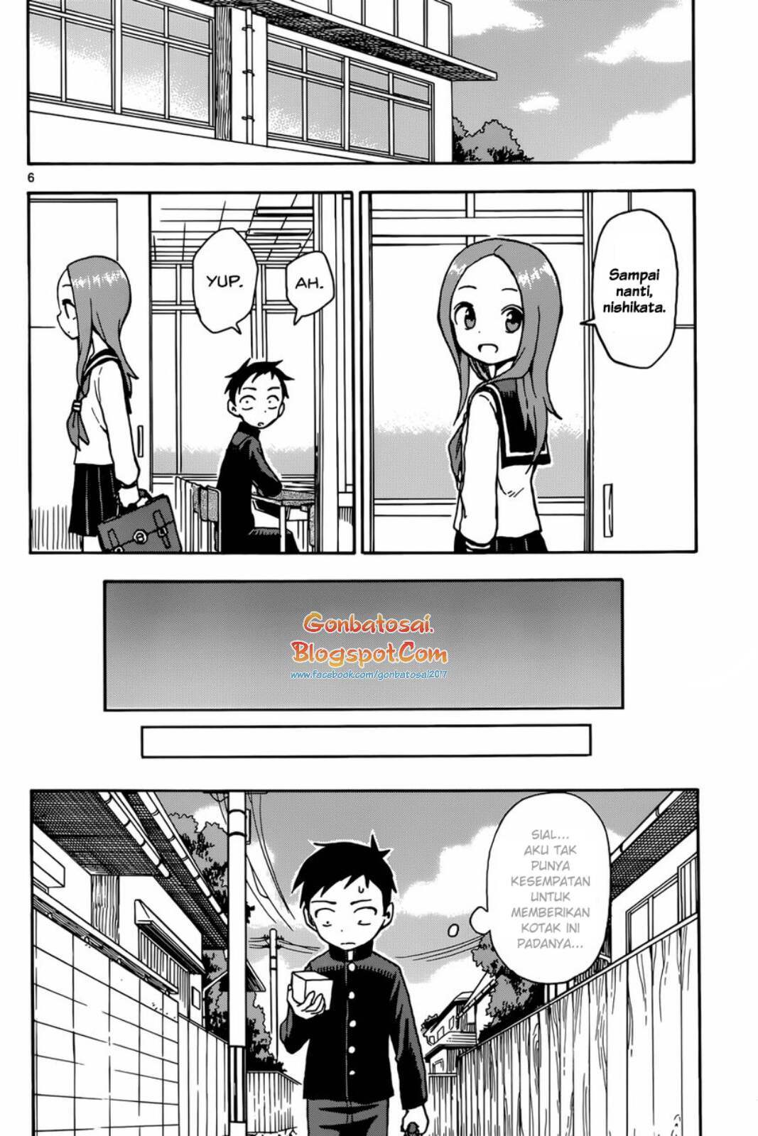 Karakai Jouzu no Takagi-san Chapter 44 Gambar 7