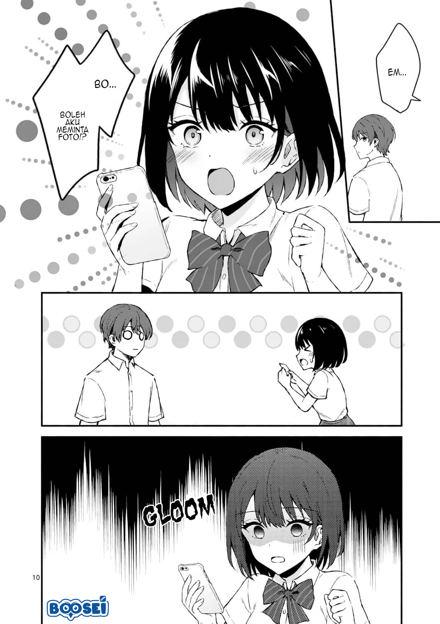Shiotaiou no Sato-san ga Ore ni dake Amai Chapter 2 Gambar 11