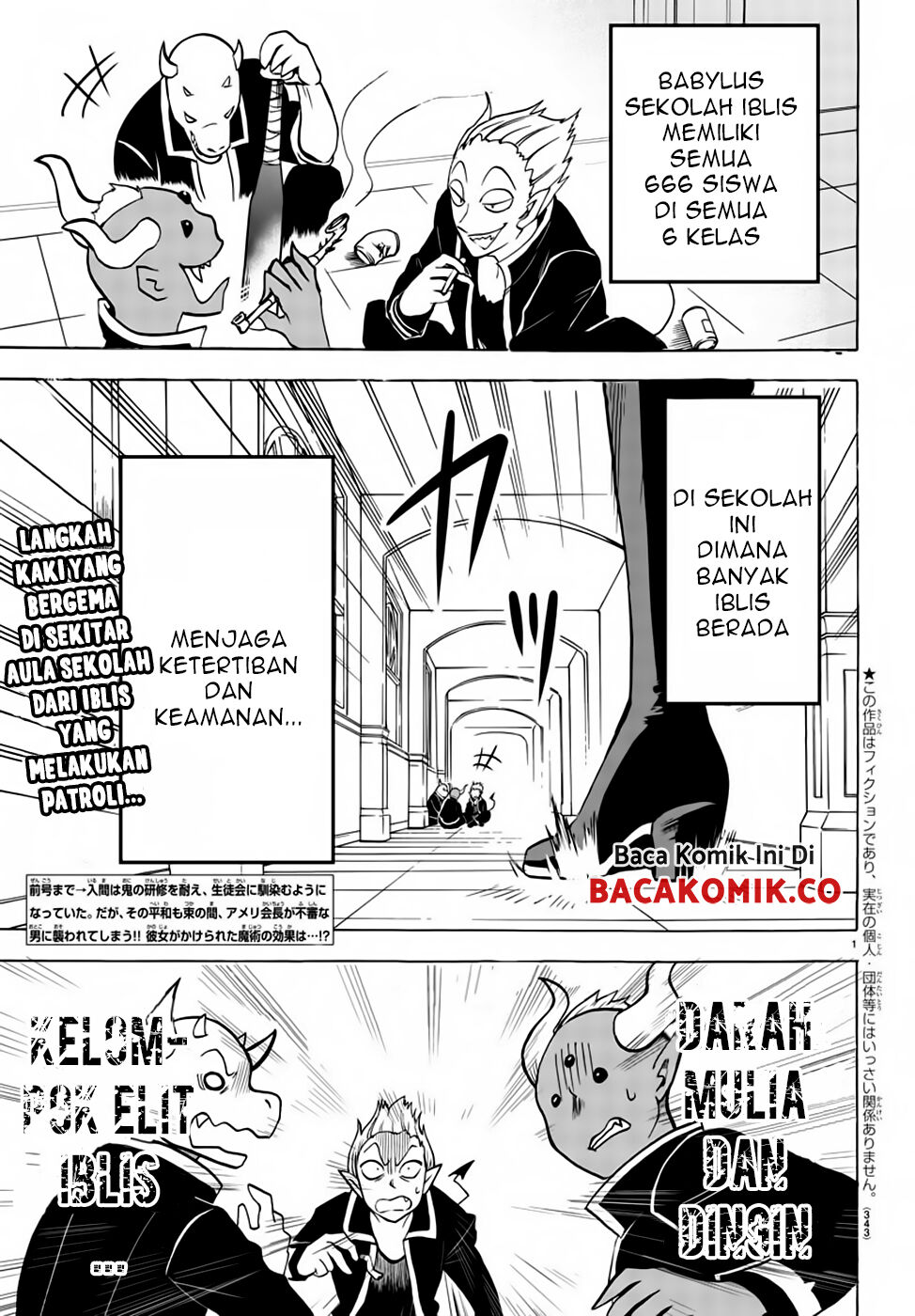 Baca Manga Mairimashita! Iruma-kun Chapter 49 Gambar 2