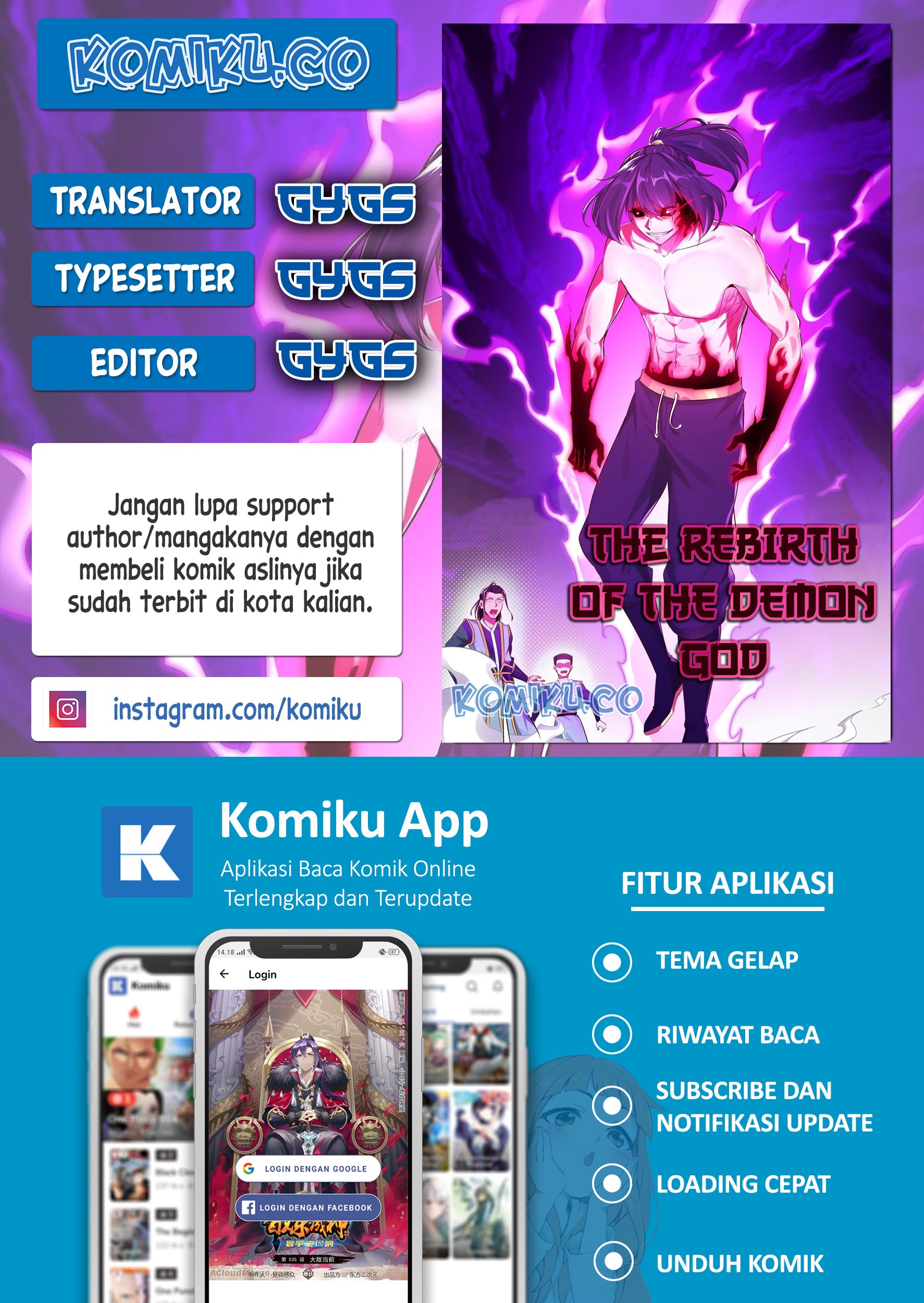 Baca Komik The Rebirth of the Demon God Chapter 5 Gambar 1
