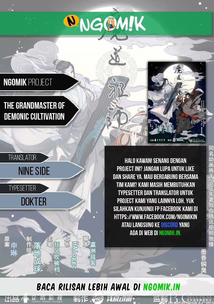 Baca Komik The Grandmaster of Demonic Cultivation Chapter 36 Gambar 1