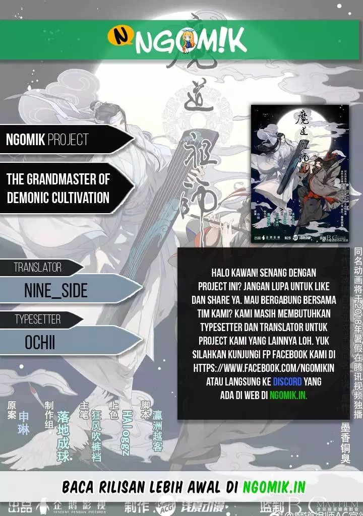 Baca Komik The Grandmaster of Demonic Cultivation Chapter 03 Gambar 1