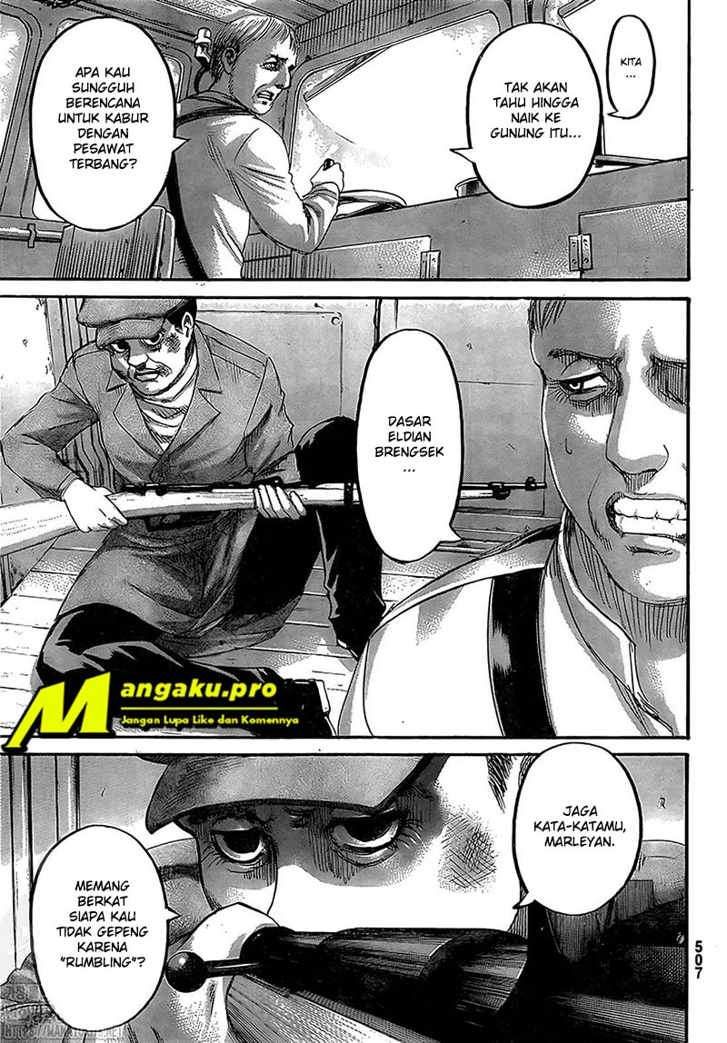 Shingeki no Kyojin Chapter 133.2 Gambar 15
