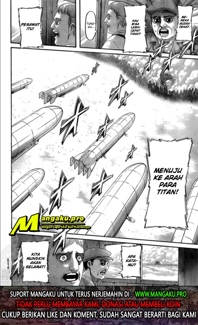 Shingeki no Kyojin Chapter 133.2 Gambar 21