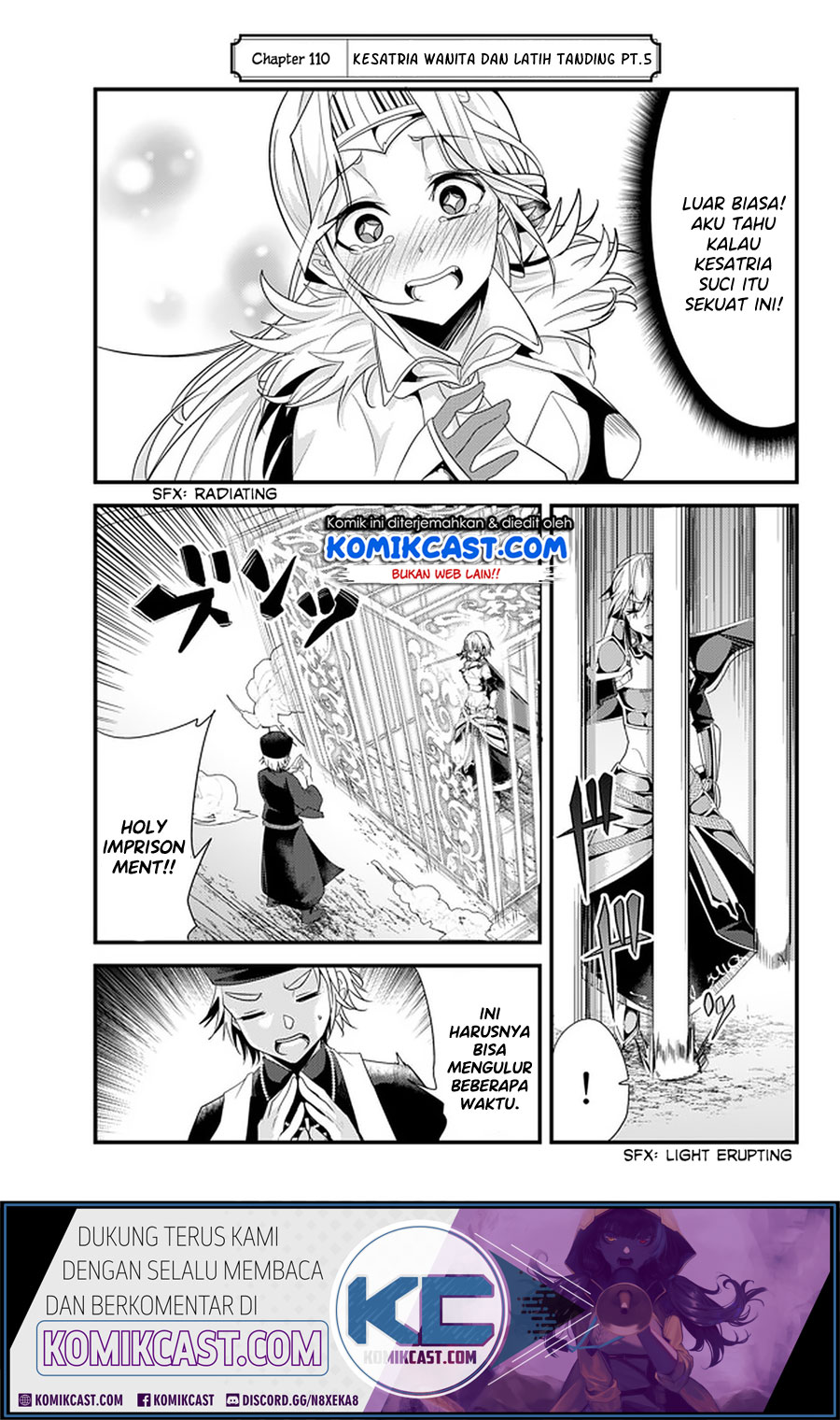 Baca Manga Ima Made Ichido mo Onna Atsukaisareta koto ga nai Onna Kishi wo Onna Atsukai suru Chapter 110 Gambar 2