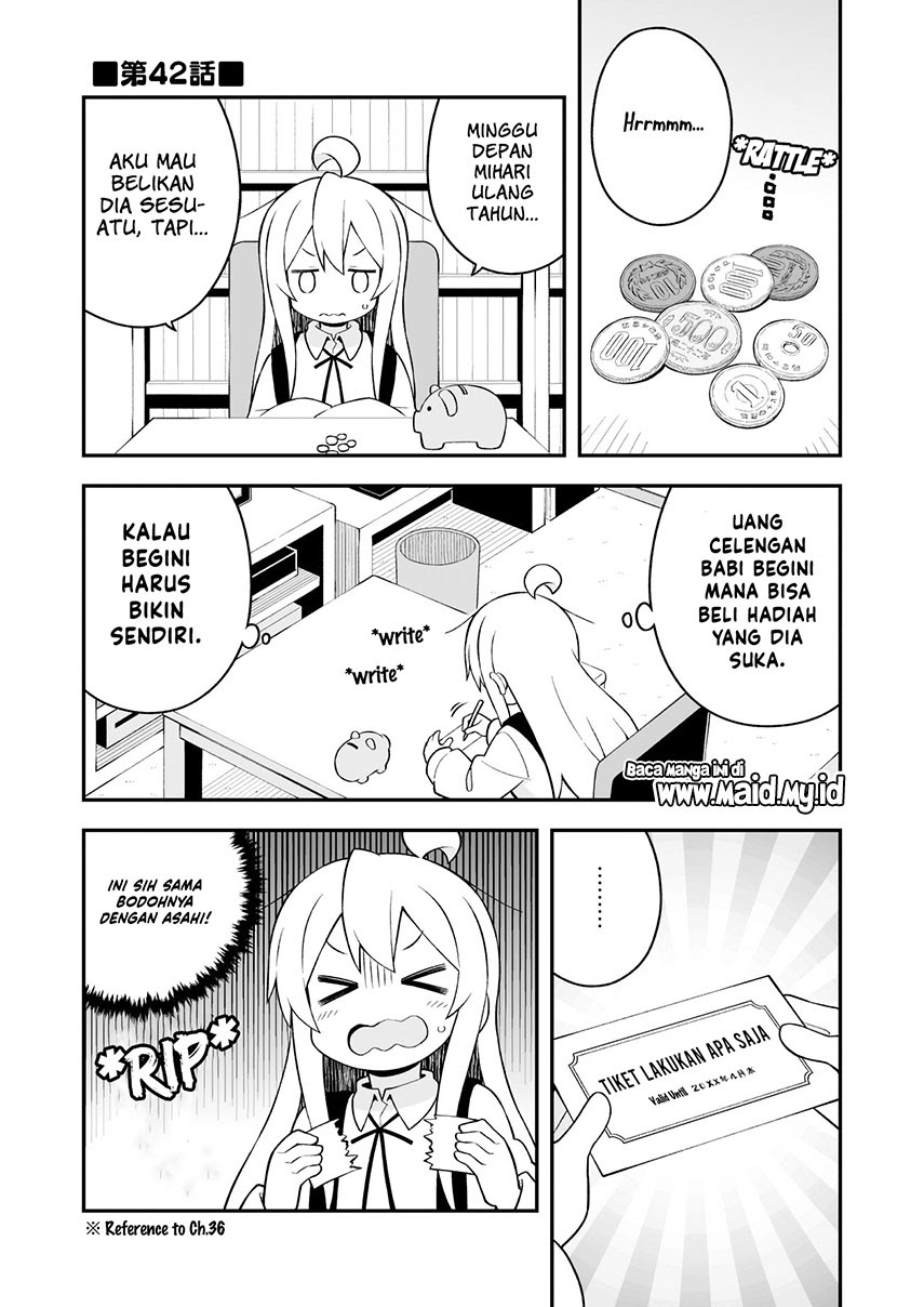 Komik Onii-chan wa Oshimai - Chapter Chapter 42 - Halaman 3