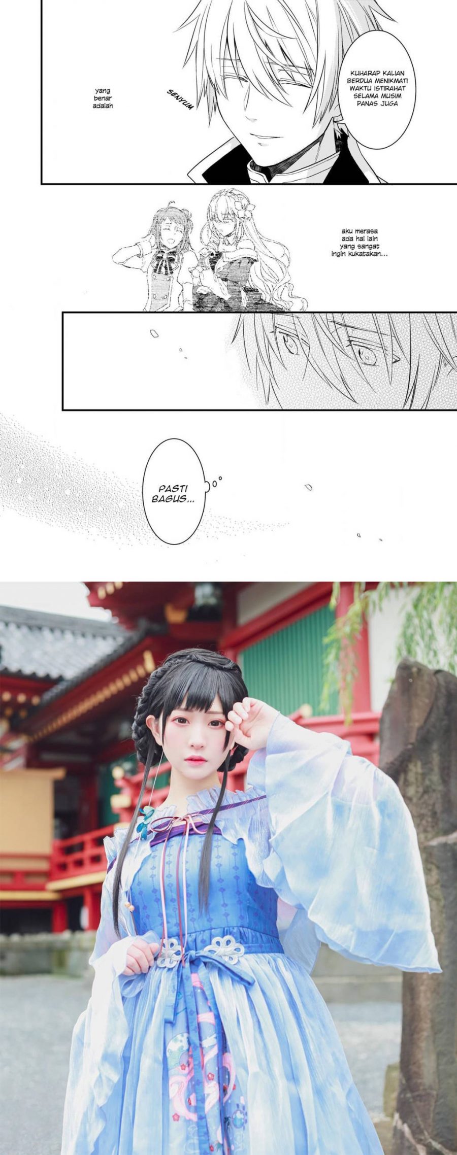 Tsundere Akuyaku Reijou Liselotte to Jikkyou no Endo-kun to Kaisetsu no Kobayashi-san Chapter 8.1 Gambar 19