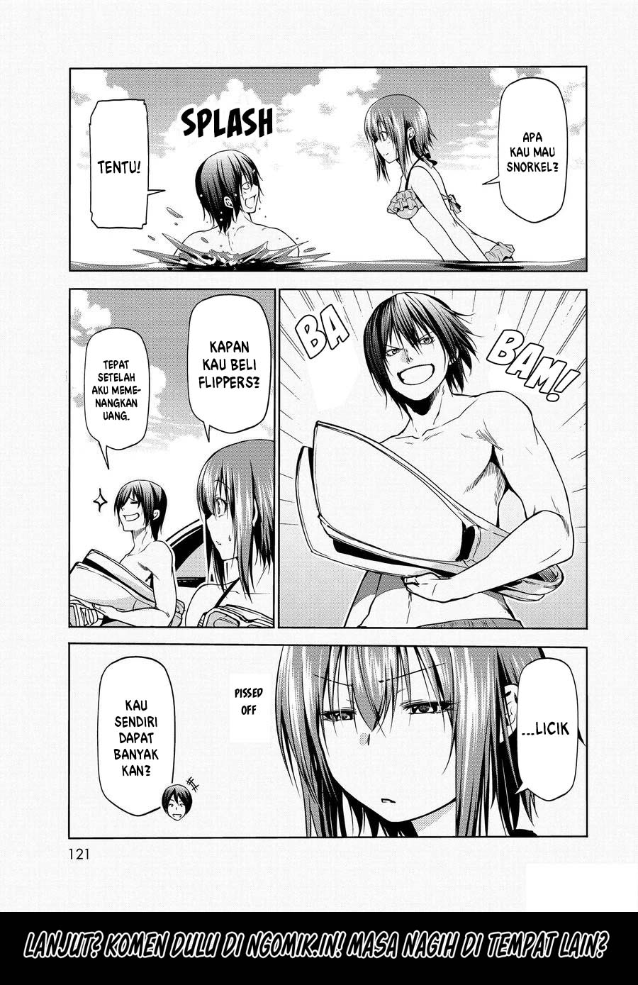 Grand Blue Chapter 63 Gambar 16