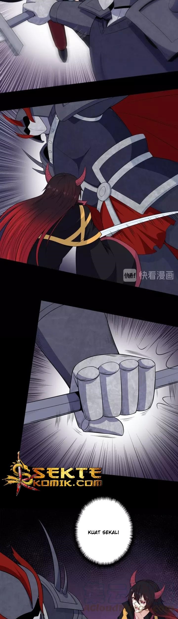 Daddy From Hell Chapter 100.1 Gambar 16