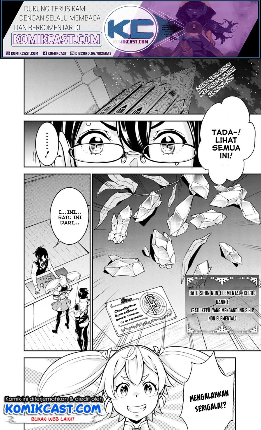 Baca Manga Shijou Saikyou no Mahou Kenshi, F Rank Boukensha ni Tensei Suru Chapter 14 Gambar 2
