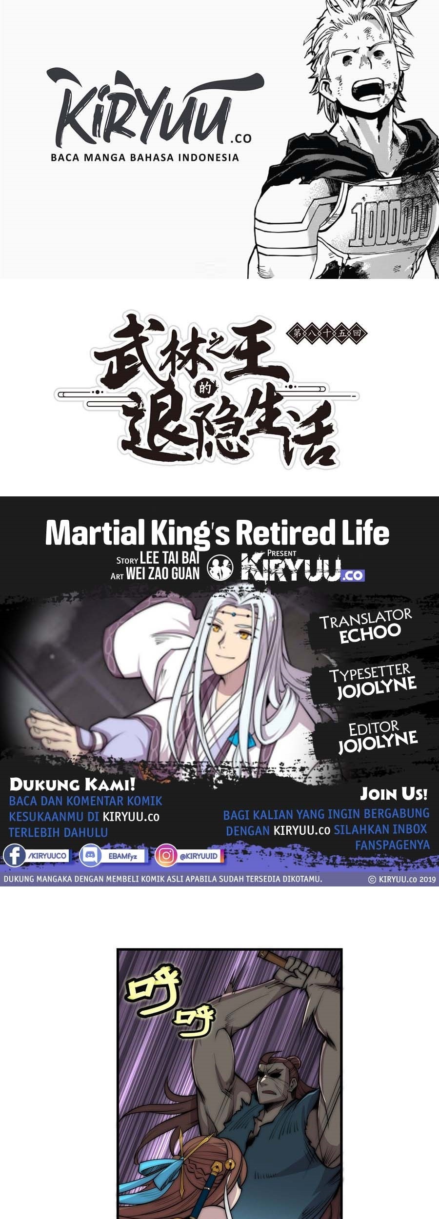 Komik Martial King’s Retired Life Chapter 86 gambar nomor 1