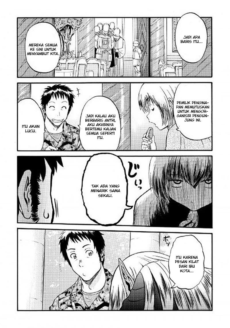 Gate – Jietai Kare no Chi nite Kaku Tatakeri Chapter 61 Gambar 11