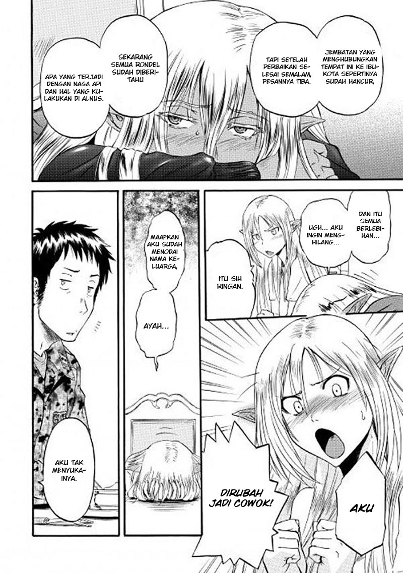 Gate – Jietai Kare no Chi nite Kaku Tatakeri Chapter 61 Gambar 12
