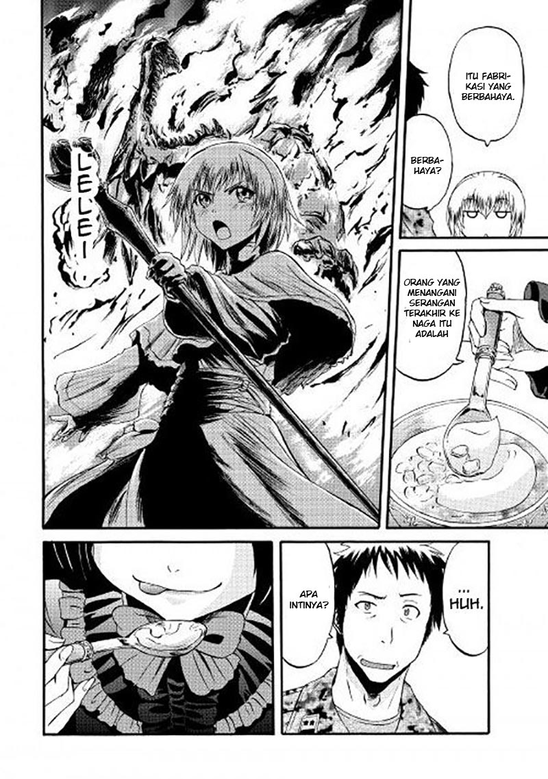 Gate – Jietai Kare no Chi nite Kaku Tatakeri Chapter 61 Gambar 14